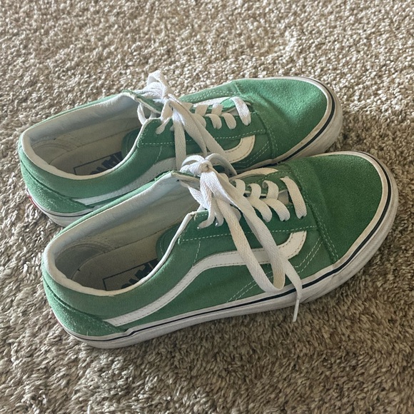 Vans Shoes - Green Old Skool Vans